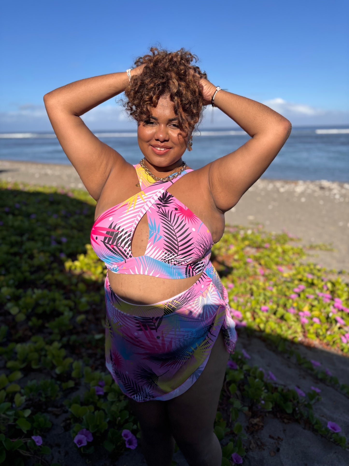KIMY bikini jupette intégré