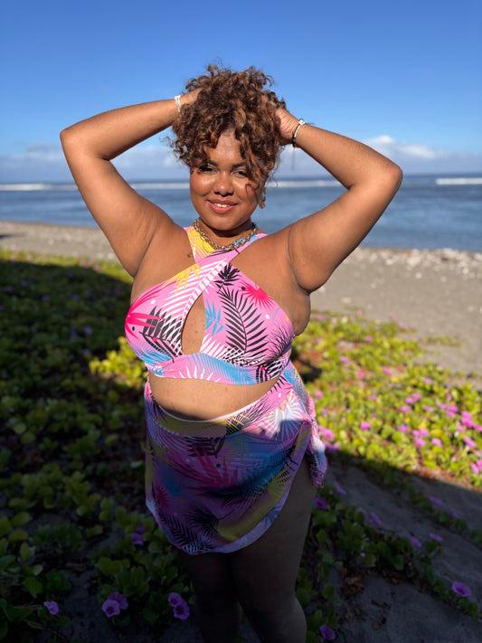 KIMY bikini jupette intégré